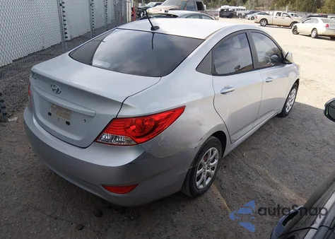 2014 Hyundai Accent Gls z USA, uszkodzony, nr VIN KMHCT4AE1EU670383